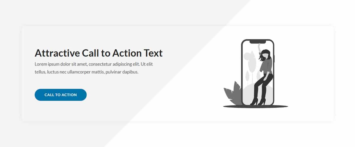 Call To Action Section Layout