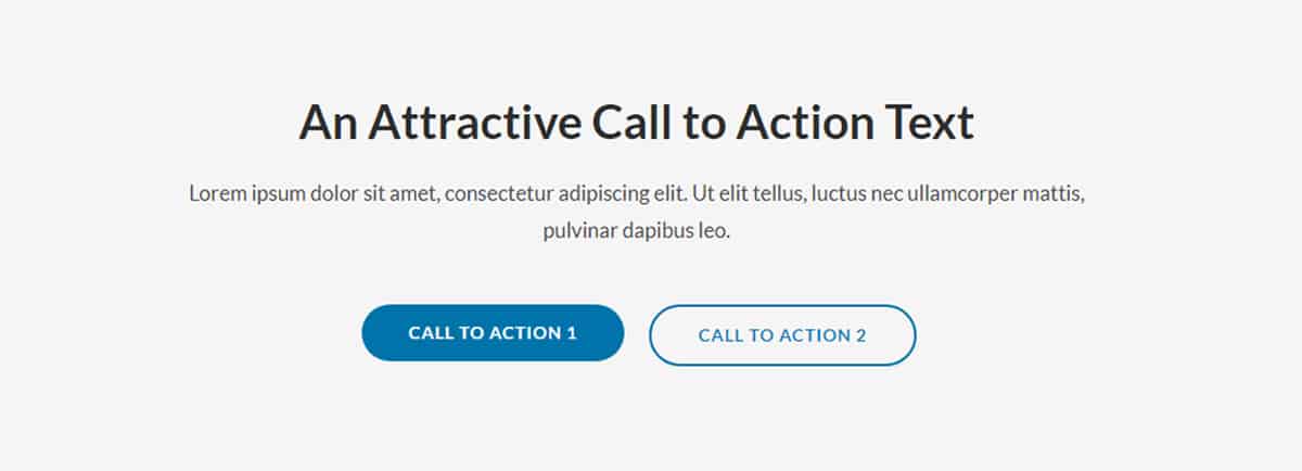 Call To Action Section Layout