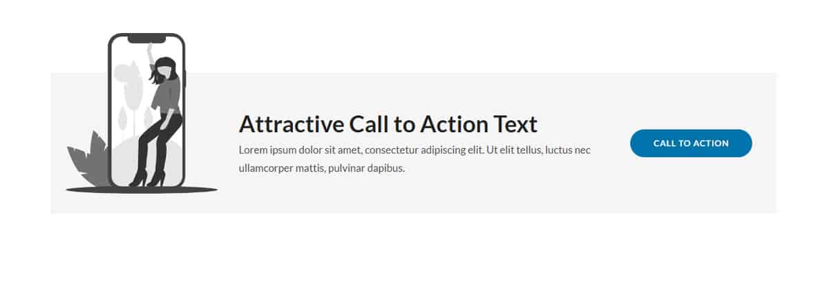 Call To Action Section Layout