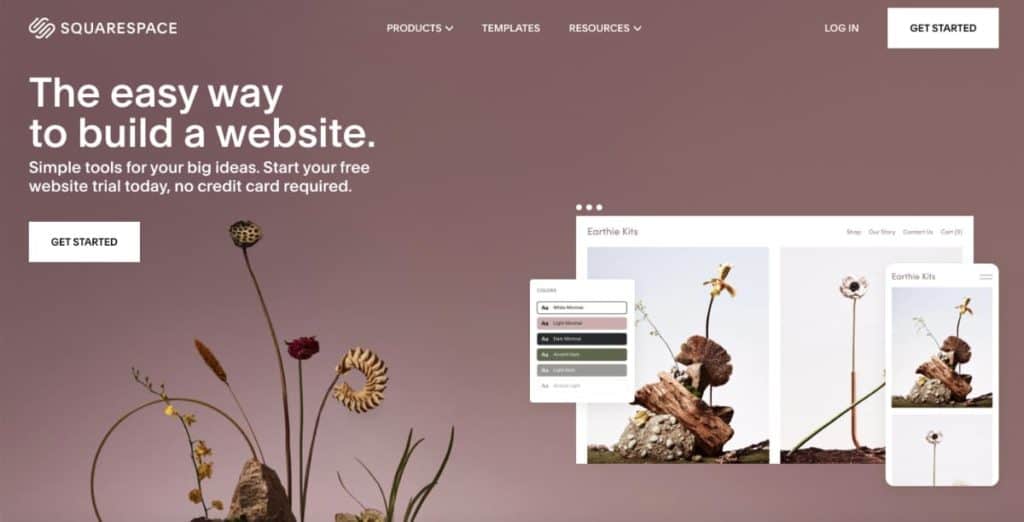 Squarespace Homepage