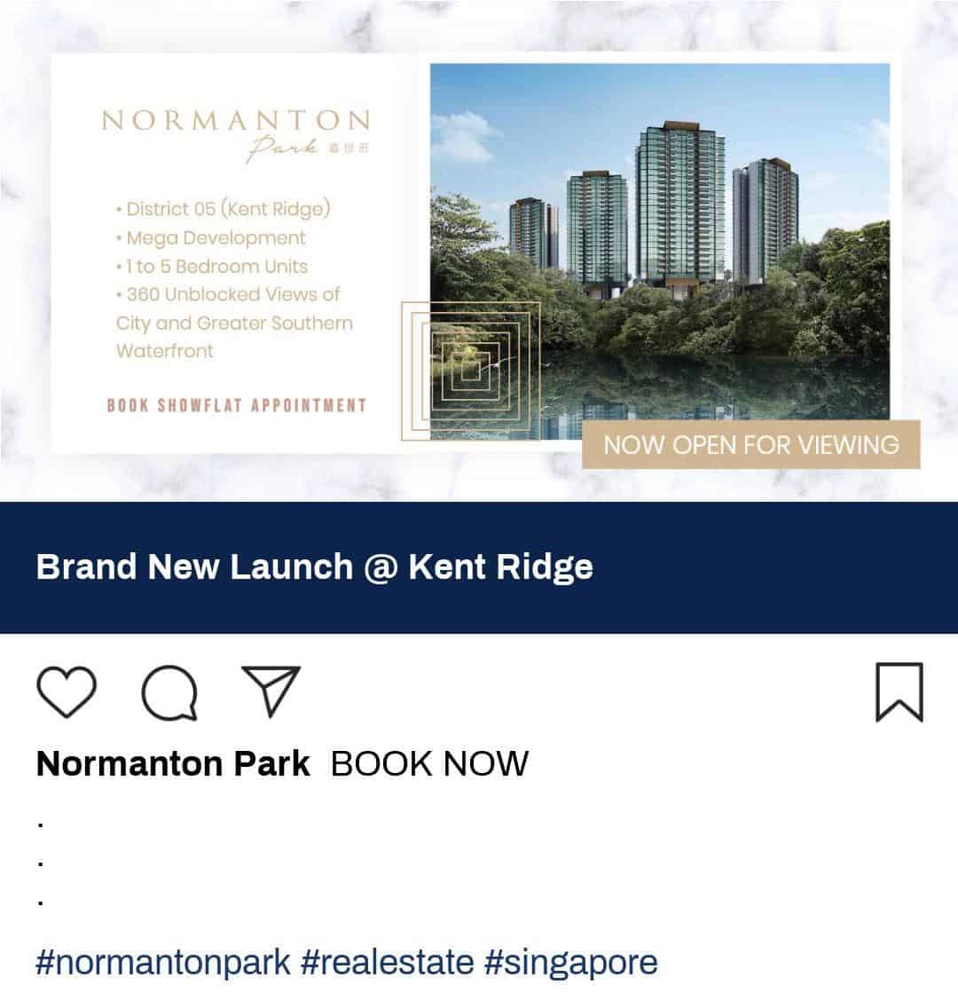 Normanton Park Sample Ad